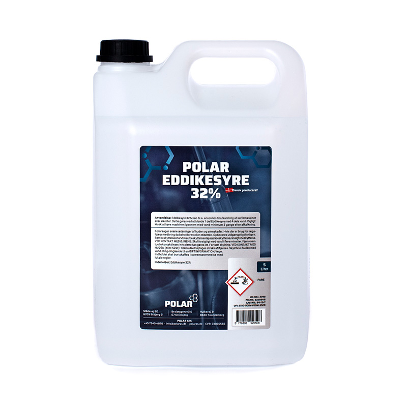 Eddikesyre 5 liter fra Polar A/S